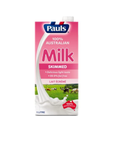 PAULS UHT SKIMMED MILK - Carton