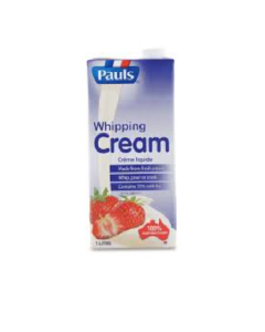 PAULS UHT WHIPPING CREAM - Carton
