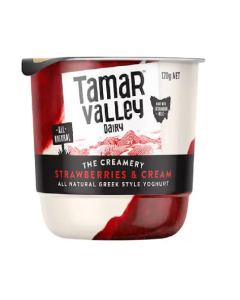 TAMAR.V THE CREAMERY G/S STRAWBERRY & CREAM - Carton