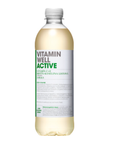 VITAMIN WELL ACTIVE - GREEN APPLE - Carton