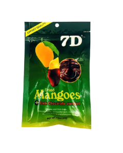 7D DRIED MANGO CHOCOLATE ENROBED - Carton