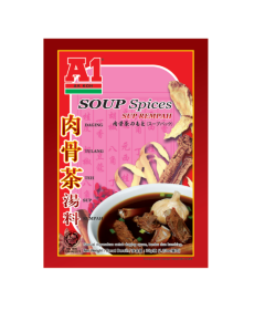 A1 BAK KUT TEH SPICES - HALAL CERTIFIED - Carton