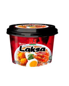 A1 CURRY LAKSA BOWL NOODLES - HALAL CERTIFIED - Carton