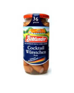 BÖKLUNDER COCKTAIL WÜRSTCHEN - Carton