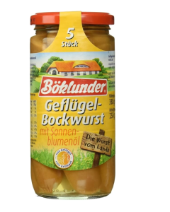BÖKLUNDER GEFLÜGEL WÜRSTCHEN - Carton