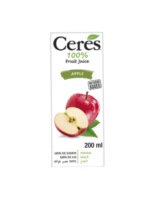 CERES FRUIT JUICE - APPLE 6'S - Carton