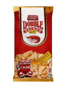 MDD DOUBLE DECKER PRAWN CRACKER [10'SX] - HALAL CERTIFIED - Carton