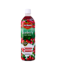 DEL MONTE CRANBERRY FRUIT DRINK - Carton