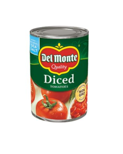 DEL MONTE PEELED DICED TOMATOES - Carton
