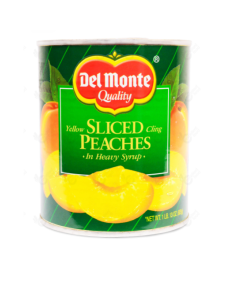 DEL MONTE SLICED PEACHES - Carton