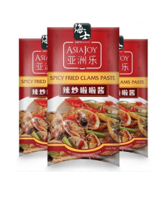 HAI'S ASIA JOY- SPICY FRIED CLAMS PASTE - HALAL CERTIFIED - Carton