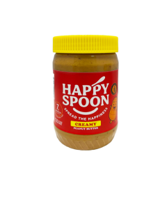 HAPPY SPOON PEANUT BUTTER - CREAMY - Carton