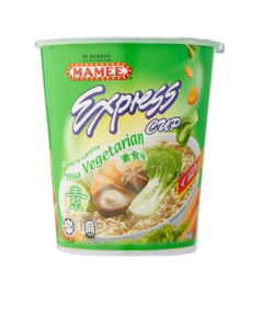 MDD MAMEE EXPRESS CUP NOODLES - VEGE - HALAL CERTIFIED - Carton