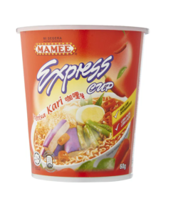 MDD MAMEE EXPRESS CUP NOODLES - CURRY - HALAL CERTIFIED - Carton