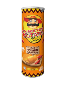 MDD MISTER POTATO CHIPS - HOT & SPICY - HALAL CERTIFIED - Carton