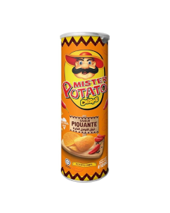 MDD MISTER POTATO CRISPS - HOT & SPICY - HALAL CERTIFIED - Carton