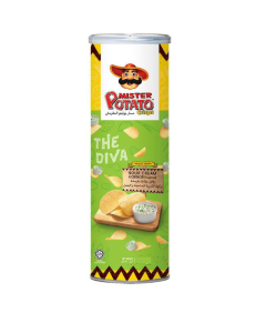 MDD MISTER POTATO CRISPS - SOUR CREAM & ONION - HALAL CERTIFIED - Carton