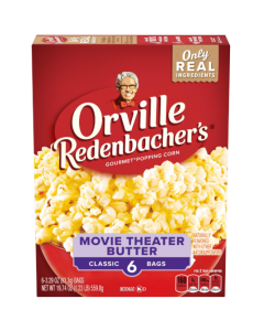 ORVILLE POPCORN - MOVIE THEATRE BUTTER - Carton