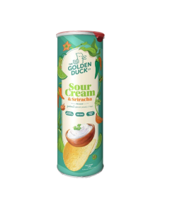 TGD SOUR CREAM & SRIRACHA POTATO CRISPS - HALAL CERTIFIED - Carton