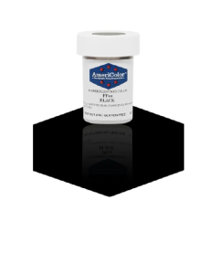 Americolor Color Powdr Black Pf01 - Carton