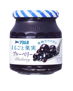 AOHATA JAM FRUIT BLUEBERRY WHOLE - Carton