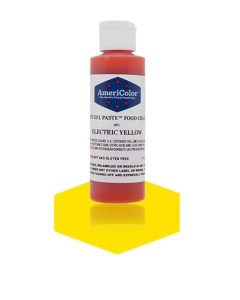 Americolor Softgel Paste Electric Yellow - Carton