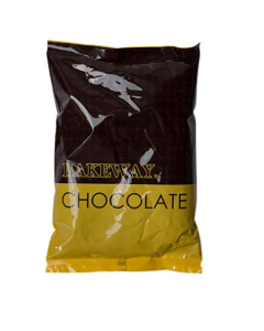 Bakeway Choc Couv Milk Drop 35.5%  - Carton