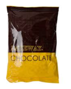Bakeway Choc Couv White Drop 30%  - Carton