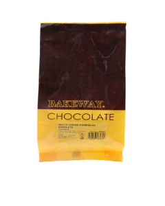 Bakeway Choc Comp White Drop Bakeway - Carton