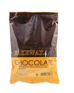 Bakeway Choc Comp Butterscotch Chip Bw 7500 - Carton