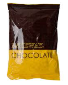 Bakeway Choc Comp White Drop Bakeway - Carton