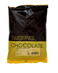 Bakeway Cocoa Chips Dark Baking  - Carton