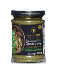 Blue Elephant Paste Curry Green - Carton