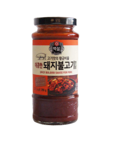 Beksul Sauce Spicy Bulgogi Pork - Carton