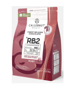 Callebaut Couverture Chocolate Ruby - Carton