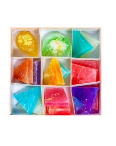 CRYSTAL CANDY EDIBLE GEM VENUS 18MM-TRQUOISE - Carton