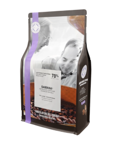 Chocolaterie De L Opera Chocolate Dark Couv 70% Samana - Carton