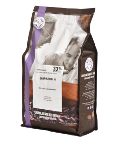 Chocolaterie De L Opera Chocolate White Couv Diapason 33% - Carton