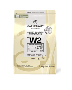 Callebaut White Couverture Chocolate - Carton