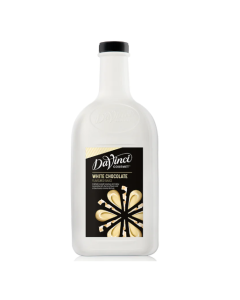 DAVINCI GOURMET SYRUP CHOCOLATE WHITE - Carton