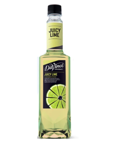 DAVINCI GOURMET SYRUP LIME JUICY - Carton
