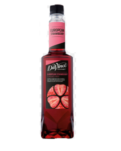 DAVINCI GOURMET SYRUP STRAWBERRY EURO - Carton