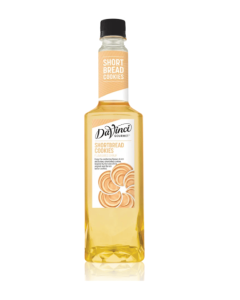 DAVINCI GOURMET SYRUP SHORTBREAD COOKIES - Carton