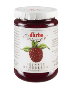 D'ARBO JAM RASPBERRY PRESERVE - Carton