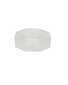 FUFONG CONTAINER PS OCTAGON 140XH50MM FF2808 - Carton