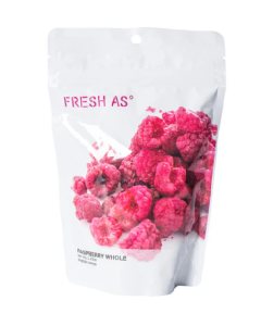 FRESH AS FREEZE DRIED RASPBRRY WHOLE - Carton