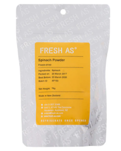 FRESH AS FREEZE DRIED SPINACH PWD - Carton