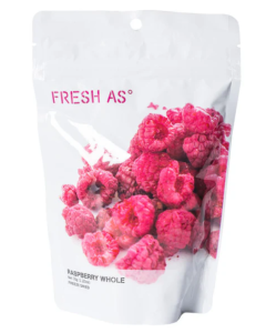 FRESH AS FREEZE DRIED RASPBERRY WHOLE ORG - Carton
