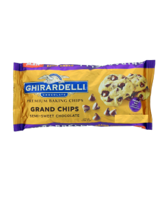 Ghirardelli Baking Chips Grand Semisweet - Carton