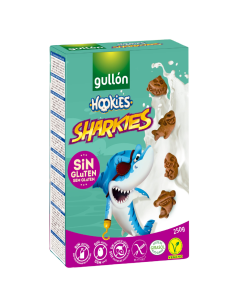 GULLON BISCUIT SHARKIES GLUTEN FREE - Carton